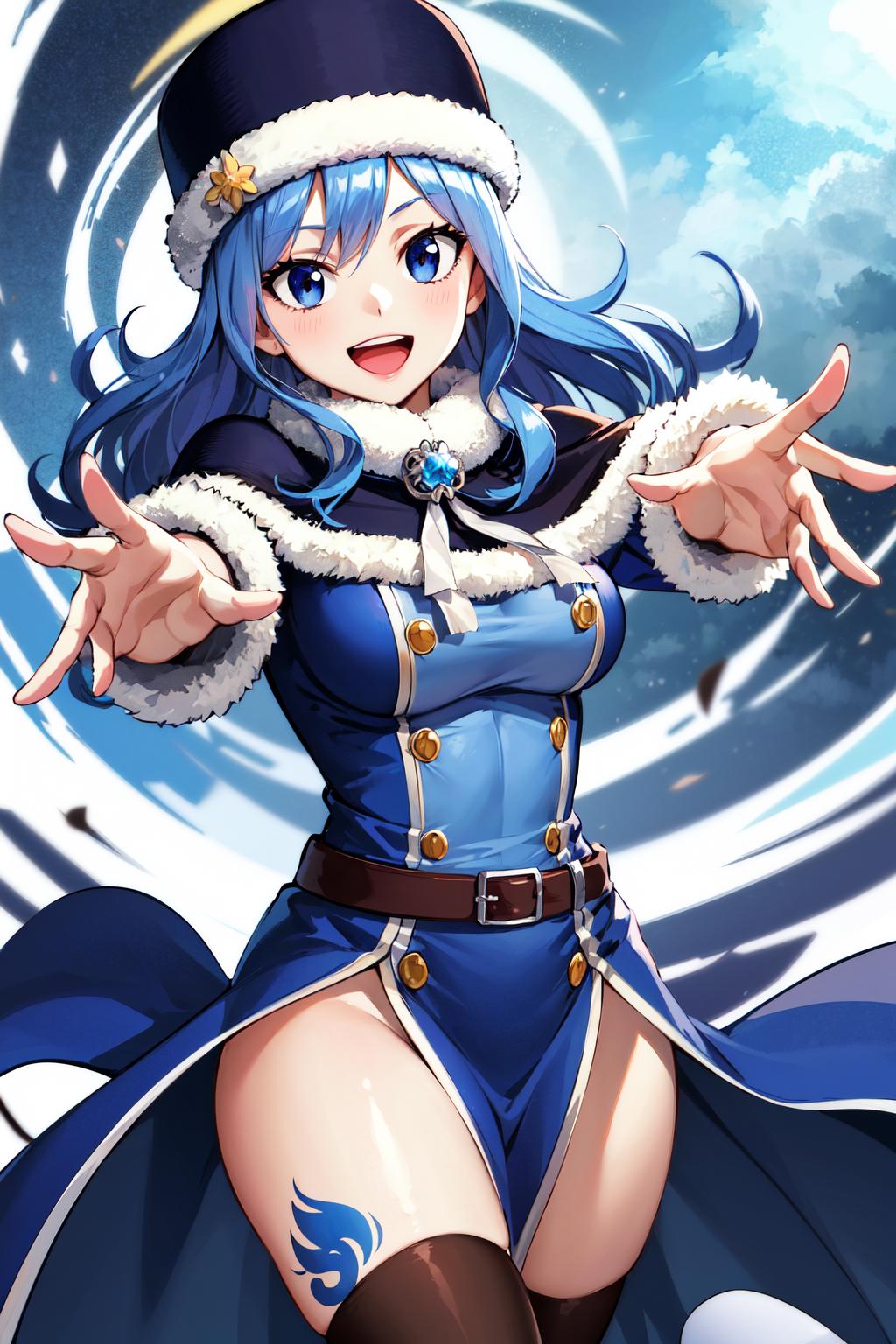 Juvia Lockser 💙 (creds to my friend hoetsuri 🫶🏻) #anime #fypシ #fory... |  TikTok